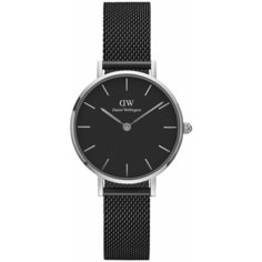 Наручные часы Daniel Wellington Petite, черный/серебристый