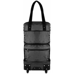 Сумка дорожная BAG-TROPHY, 60 л, 20х60х33 см, ручная кладь, черный
