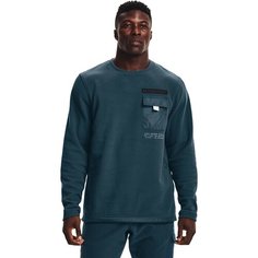 Свитшот Under Armour UA CGI UTILITY CREW, размер SM, , синий