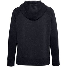Худи Under Armour W Rival Fleece Logo Hoodie, размер XS, , черный/белый