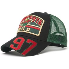Бейсболка Atributika & Club Minnesota Wild для мужчин и женщин, размер 55-58, черный