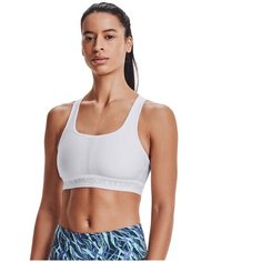Топ Under Armour Mid Crossback, размер XS, белый