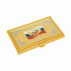 Визитница Уральский сувенир, золото