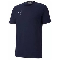 Футболка спортивная PUMA teamGOAL 23 Casuals Tee, размер 128, темно-синий