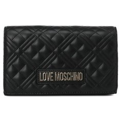 Сумка клатч LOVE MOSCHINO, чёрный