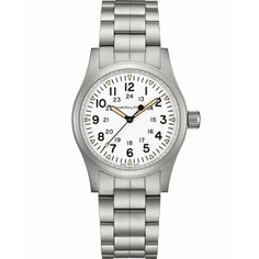 Наручные часы Hamilton Khaki Field, серебристый