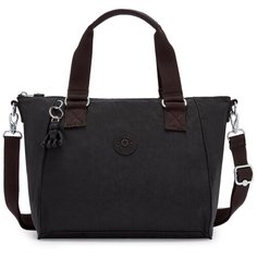 Сумка тоут Kipling, фактура матовая, черный