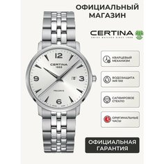 Наручные часы Certina DS Caimano, серебряный