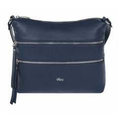 Сумка кросс-боди Alliance Модная сумка кросс-боди, фактура рельефная, зернистая, под рептилию, океан