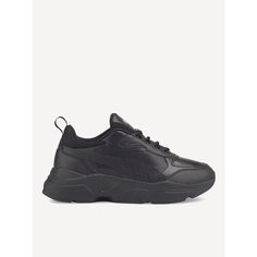 Кроссовки PUMA Cassia SL, размер 4UK, Puma Black-Puma Black-Puma Team Gold
