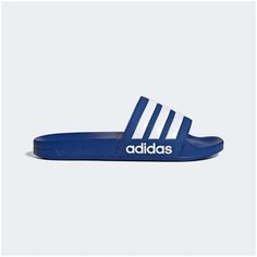 Шлепанцы adidas ADILETTE SHOWER, размер 11 UK, синий