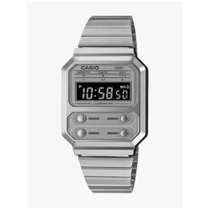 Наручные часы CASIO Vintage, серебристый