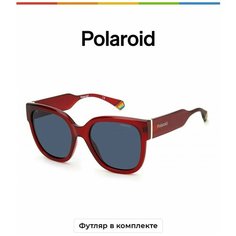 Солнцезащитные очки Polaroid, красный
