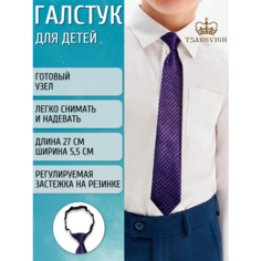 Галстук Tsarevich, фиолетовый