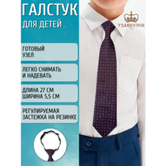 Галстук Tsarevich, фиолетовый