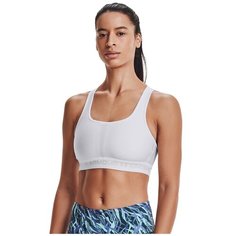 Топ спортивный Under Armour Mid Crossback, размер LG, white