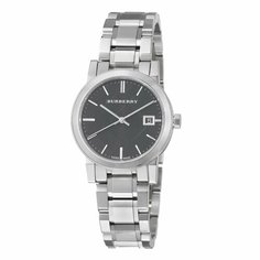 Наручные часы BURBERRY, серебристый/черный