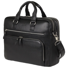 Сумка BRIALDI, фактура зернистая, black