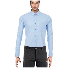 Рубашка Imperator Cashmere Blue, размер 56/XL/170-178/44 ворот, голубой