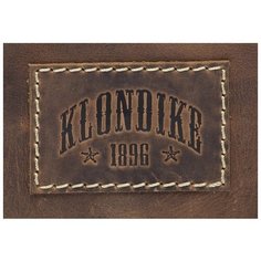 Сумка мессенджер KLONDIKE 1896, фактура гладкая, коричневый