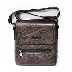 Сумка планшет Status Bags, коричневый