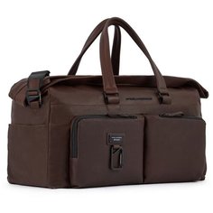 Сумка дорожная PIQUADRO, 41 л, 26х30х57 см, ручная кладь, коричневый