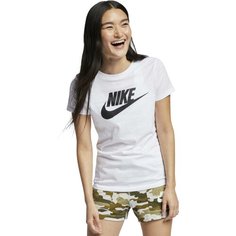 Футболка NIKE NSW ESSENTIAL FUTURA ICON TEE W, 1 шт., размер S, белый
