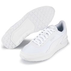 Кроссовки PUMA DISTA RUNNER TECH, полнота 6, размер 7 UK, белый