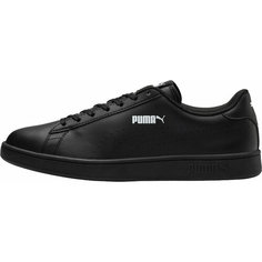 Кеды PUMA Smash V2 L, полнота F, размер 5,5, черный..