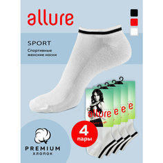 Носки Pierre Cardin, комплект, 4 пары, 2 уп., размер 38-40, белый