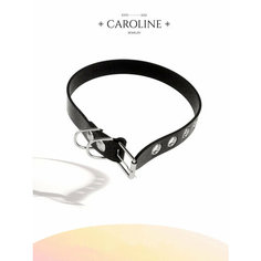 Чокер Caroline Jewelry, длина 40 см, серебряный