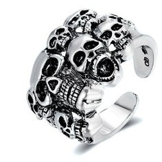 Кольцо, серебряный Kiss Buty