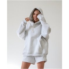 Худи ampir, размер S-M, , серый