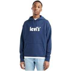 Худи Levis Men Relaxed Graphic Hoodie, размер M, , синий Levis®