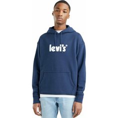 Худи Levis Men Relaxed Graphic Hoodie, размер S, , синий Levis®