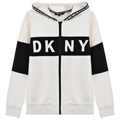 Кардиган DKNY, размер 140, белый