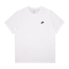 Футболка NIKE NSW CLUB TEE, 1 шт., размер S, белый/черный