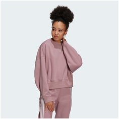 Свитшот adidas, размер 38, , розовый