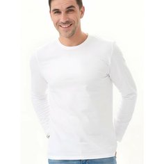 Лонгслив Uzcotton Premium, размер 56-58\3XL, , белый