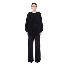 Брюки BALENCIAGA, размер 40, черный
