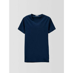 Футболка BIKKEMBERGS Essential - T-shirt V-Neck, размер XL, синий