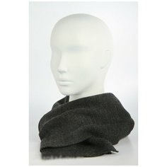Шарф Ferz для мужчин,158х17 см, one size, серый темный