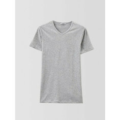 Футболка BIKKEMBERGS Essential - T-shirt V-Neck, размер L, серый..