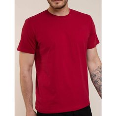 Футболка Uzcotton Premium, размер 46-48\M, бордовый