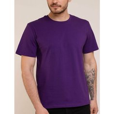 Футболка Uzcotton Premium, размер 46-48\M, слива