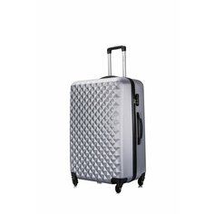 Чемодан-самокат Lcase, 45 л, серый