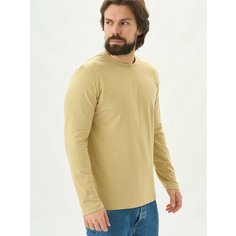 Лонгслив Uzcotton Premium, размер 46-48\M, , бежевый