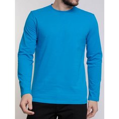 Лонгслив Uzcotton Premium, размер 42-44\XS, , голубой
