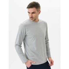 Лонгслив Uzcotton Premium, размер 44-46\S, , темно-серый меланж