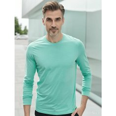 Лонгслив Uzcotton Premium, размер 46-48\M, , ментол